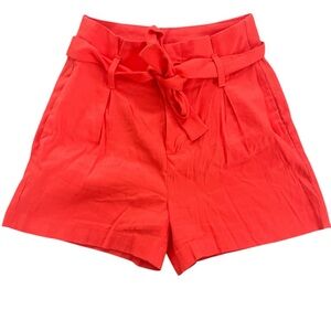 Banana Republic High Waist Orangish Red Shorts